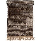 Bloomingville Aby Matta Jute 200x70 cm, Svart / Natur