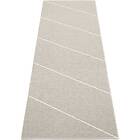 Pappelina Randy Teppe Warm Grey/ Vanilla, 70x225 cm Varmgrå Polyester