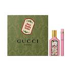 Gucci Flora Gorgeous Gardenia Gift Set, EdP 50ml Travelspray 10ml