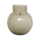 Ernst glass Vase rund grön H140mm