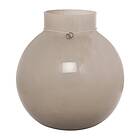 Ernst glass Vase rund beige H220mm