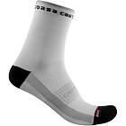 Castelli Rosso Corsa 11 Socks Vit,Svart EU 35-38 Femme