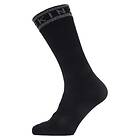 Sealskinz Warm Weather Hydrostop Wp Mid Socks Svart EU 43-46 Man