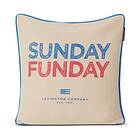 Lexington Sunday Funday Printed kuddfodral 50x50 cm Beige-blå-rosa