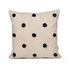 Ferm Living Dot kudde 50x50 cm Sand-black