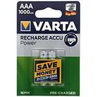 Varta Recharge Accu Power AAA HR03 2-pack