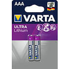 Varta Lithium Ultra AAA 2-pack