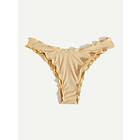 SHEIN Sallad trim bikini trosor Söt High Cut Gul Slätt Ordning