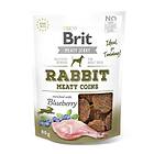 Brit Care Meaty Jerky Coins Rabbit 80g