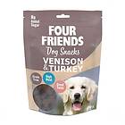 Four Friends Dog Snacks Venison & Turkey 200g
