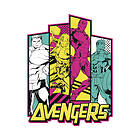 Komar Fototapet Avengers Flash vit IADX4-064