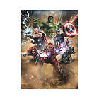 Komar Fototapet Avengers Superpower vit IADX4-079