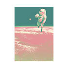 Komar Fototapet Spacewalk vit IAX4-0019