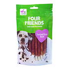 Four Friends Dog Twisted Stick Duck 12,5 cm (7-pack)