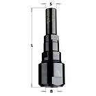 CMT Frässpindel ; S=12 mm; L=88 mm