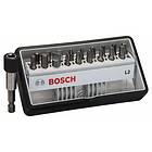 Bosch 25 -delar skruvbitsats Extra Hard; PH; PZ; T; S; HEX; 18 st. bitshållare