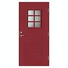 Br. Johansson Ytterdörr SY117 Cotswoldglas YDS78/105 M10x21 V LH3 NCS S-5040-R 95307_Röd