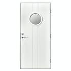 Br. Johansson Ytterdörr SY120 Klarglas YDS78/105 M9x20 H LH3 NCS S-0500-N 96220_Kvit