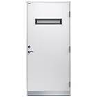Diplomat Ytterdörr Fanny Steppat Glas 10x20 NCS S-0502-Y Vit Höger