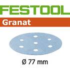 Festool Sandpapper för excenterslipar Granat; 77mm; P320; 50 st.