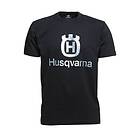 Husqvarna T-Shirt, marinblå stor logotype XXXL