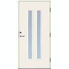 Scandidoor Ytterdörr Torp Duo 9x21 Hö S-0502-Y Vit Klar 77712