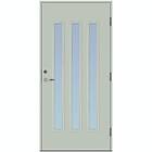 Scandidoor Ytterdörr Torp Trio 9x21 Hö Grön-grå Frost 77244