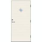 Scandidoor Ytterdörr KVIST 10x21 Vä Vit Klar 80247