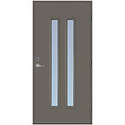 Scandidoor Ytterdörr Torp Duo 10x20 Vä Grå Klar 77739