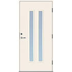 Scandidoor Ytterdörr Torp Duo 10x20 Vä S-0502-Y Vit Frost 77827