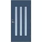 Scandidoor Ytterdörr Torp Trio 9x21 Hö Blå Frost 77192