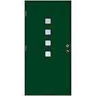 Scandidoor Ytterdörr Borås BORÅS 9x21 Hö Grön 78303