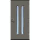 Scandidoor Ytterdörr Torp Duo 10x20 Vä Grå Frost 77851