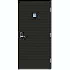 Scandidoor Ytterdörr KNAGG 9x20 Hö Svart Klar 80400