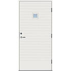 Scandidoor Ytterdörr KNAGG 9x20 Vä Vit Frost 83357