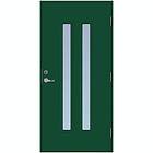 Scandidoor Ytterdörr Torp Duo 10x20 Hö Grön Frost 77842