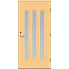 Scandidoor Ytterdörr Torp Trio 10x20 Hö Gul Frost 77222