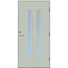 Scandidoor Ytterdörr Torp Duo 10x20 Hö Grön-grå Klar 77786