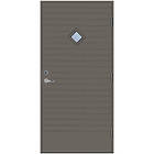 Scandidoor Ytterdörr KVIST 9x20 Vä Grå Klar 80265