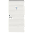 Scandidoor Ytterdörr KVIST 9x20 Vä Vit Klar 80297