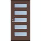 Scandidoor Ytterdörr OSCAR 9x20 Vä Brun Frost 73345