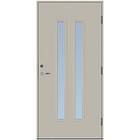 Scandidoor Ytterdörr Torp Duo 10x20 Vä Ljusgrå Klar 77795