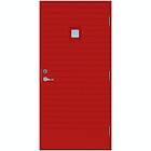 Scandidoor Ytterdörr KNAGG 10x20 Hö Röd Frost 83368