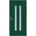 Scandidoor Ytterdörr Torp Duo 10x20 Vä Grön Klar 77731