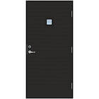 Scandidoor Ytterdörr KNAGG 9x20 Hö Svart Frost 83340