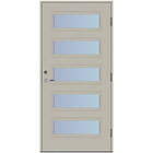 Scandidoor Ytterdörr OSCAR 9x20 Vä Ljusgrå Klar 73961