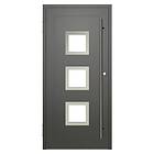 NorDan Ytterdörr HelAlu Design 2 entrédörr design 13X23 AEDD2