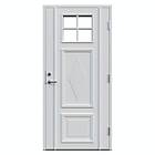 Leksandsdörren Ytterdörr Lisselby Klarglas glas 10x20 V NCS S-0502-Y 1020VV36G