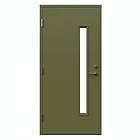 Leksandsdörren Ytterdörr Almberg 9x21 V NCS S-5020-G70Y 0921VV74G_Grön