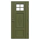 Leksandsdörren Ytterdörr Lisselby Klarglas glas 10x20 V NCS S-5020-G70Y 1020VV36G_Grön